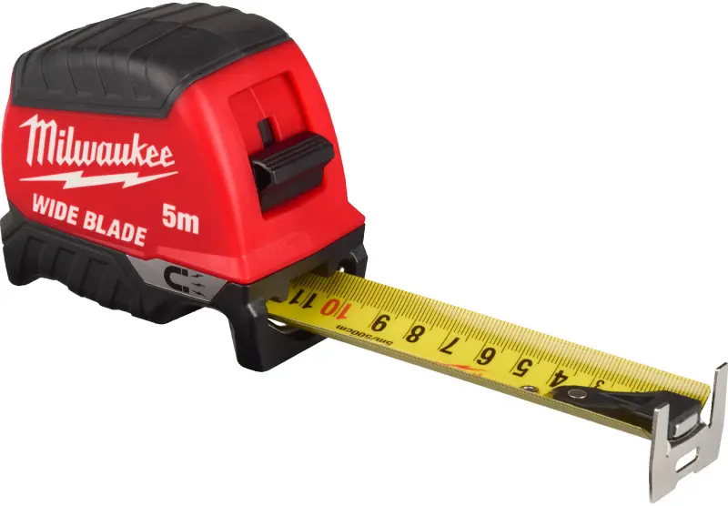 Široký svinovací metr Milwaukee WIDE BLADE MAGNETIC (GEN2) 5M-35, délka 5 metrů, magnetický, 4932499207
